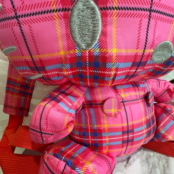 Plaid Pink Hello Kitty Backpack - Picture 4 of 10